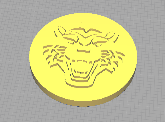 Tiger coin by Thomasdm | Download free STL model | Printables.com