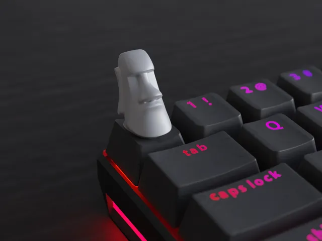 Keycap Moai