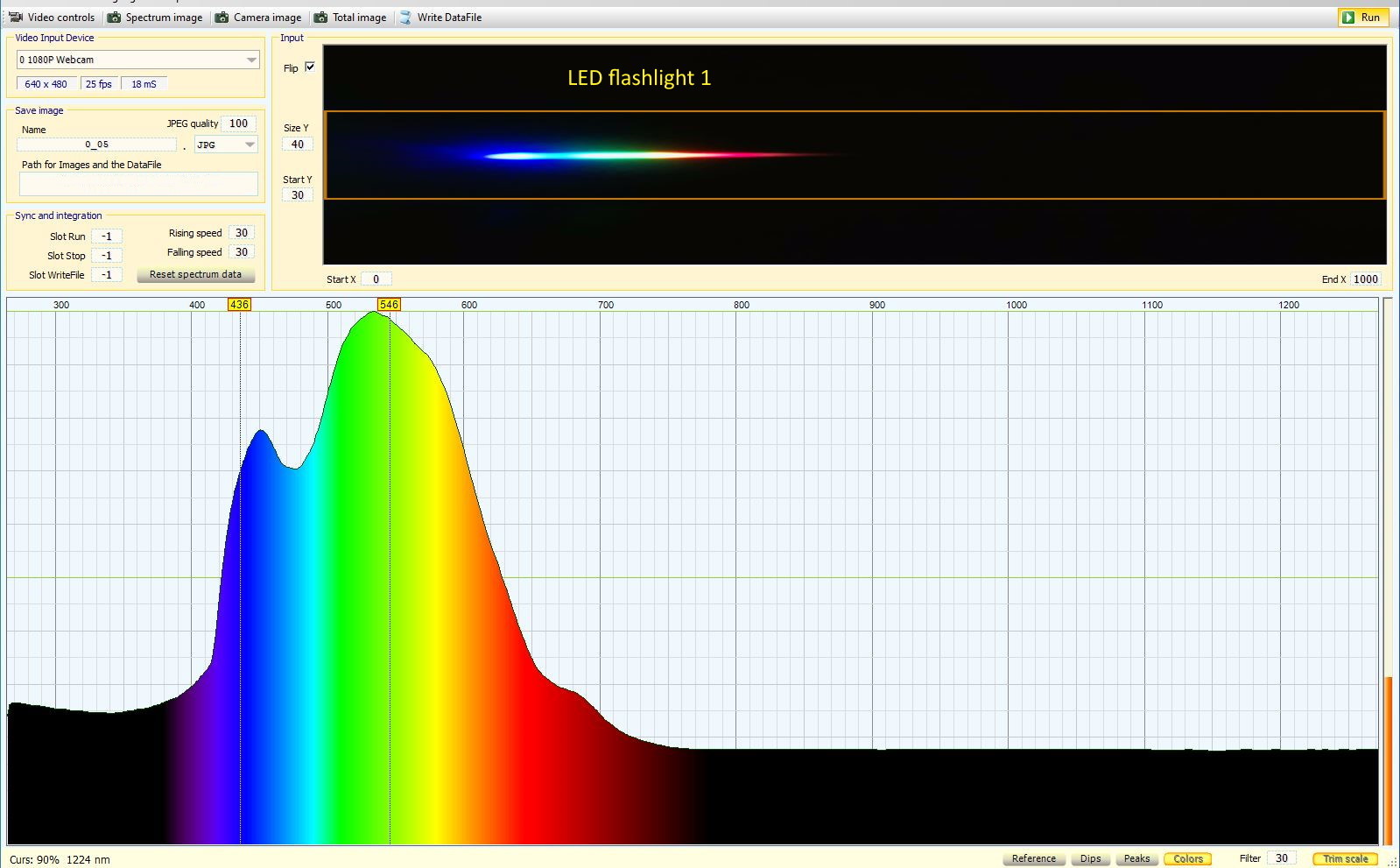 Visible Light Spectrometer Using cam by Klave Download free STL