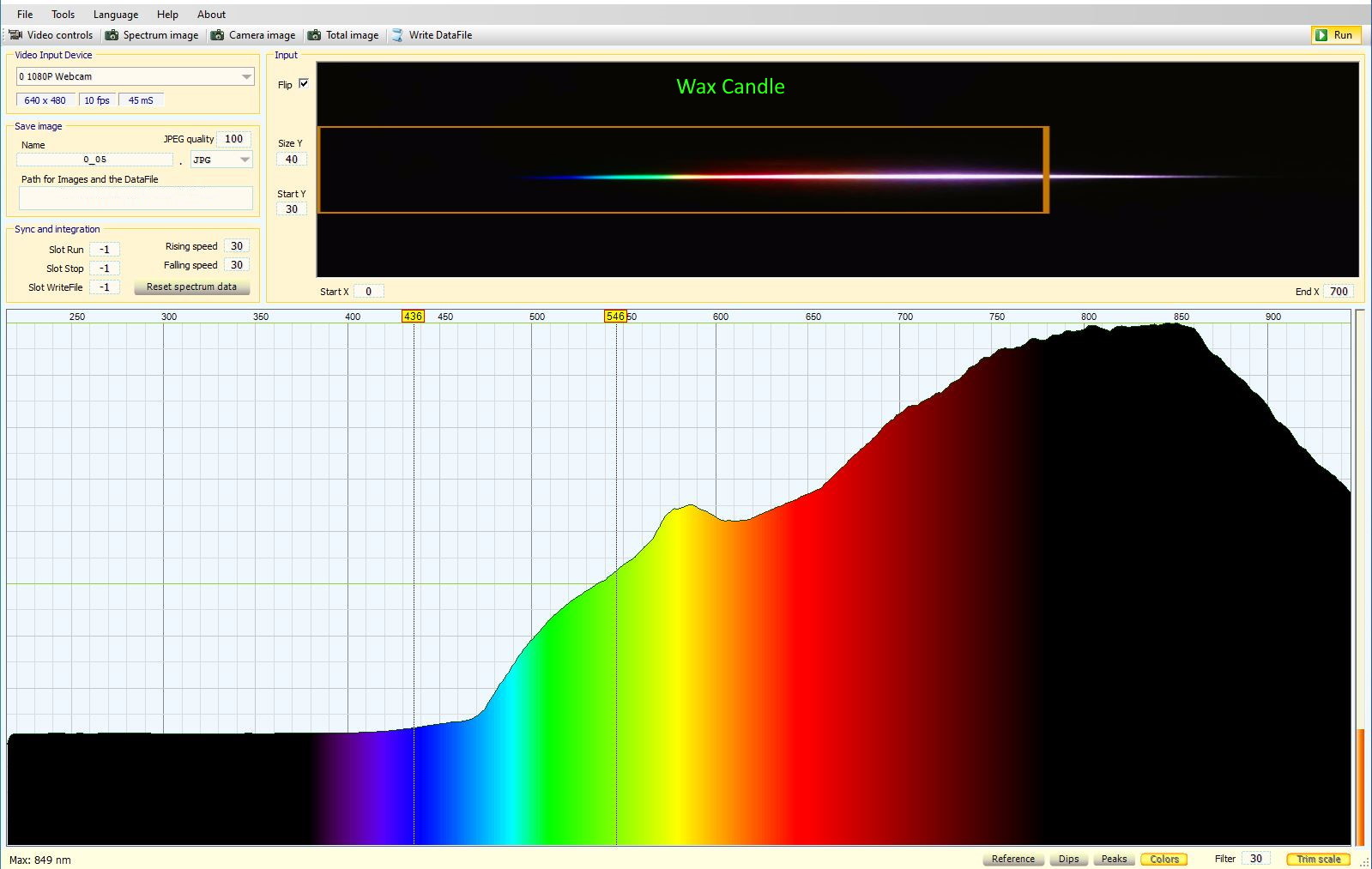 Visible Light Spectrometer Using cam by Klave Download free STL