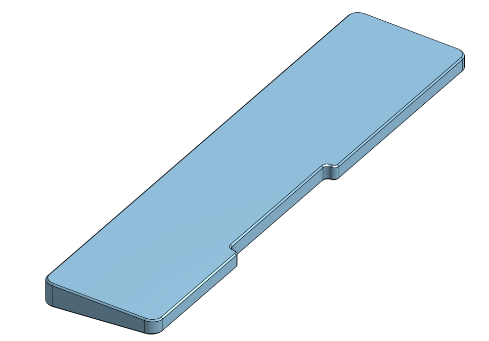 Nuphy Halo 96 Keyboard Wrist Rest by ejpman Download free STL model