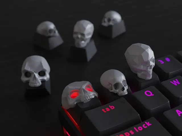 Skull Keycaps