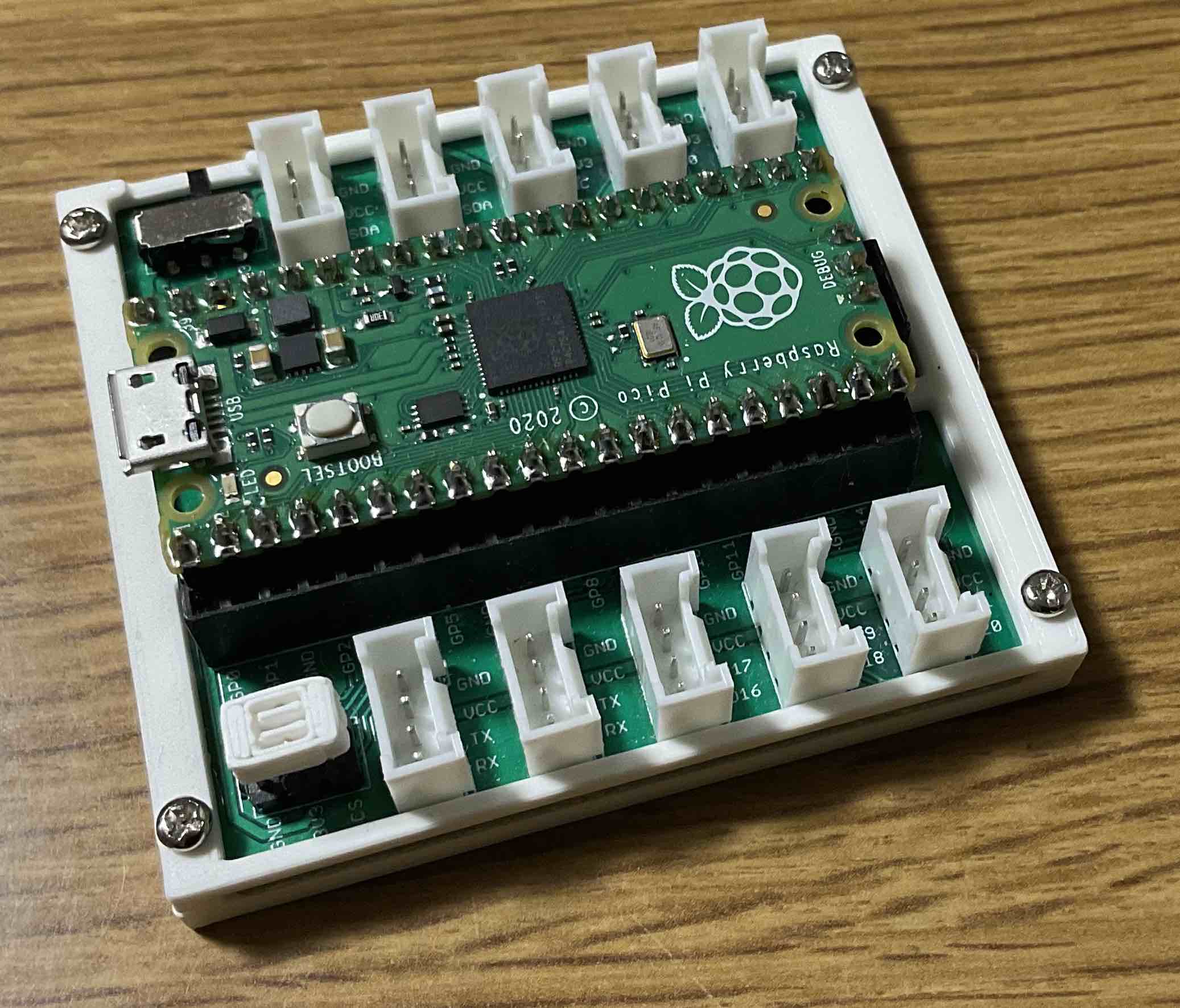 Insulation Bumper for Grove Shield for Pi Pico