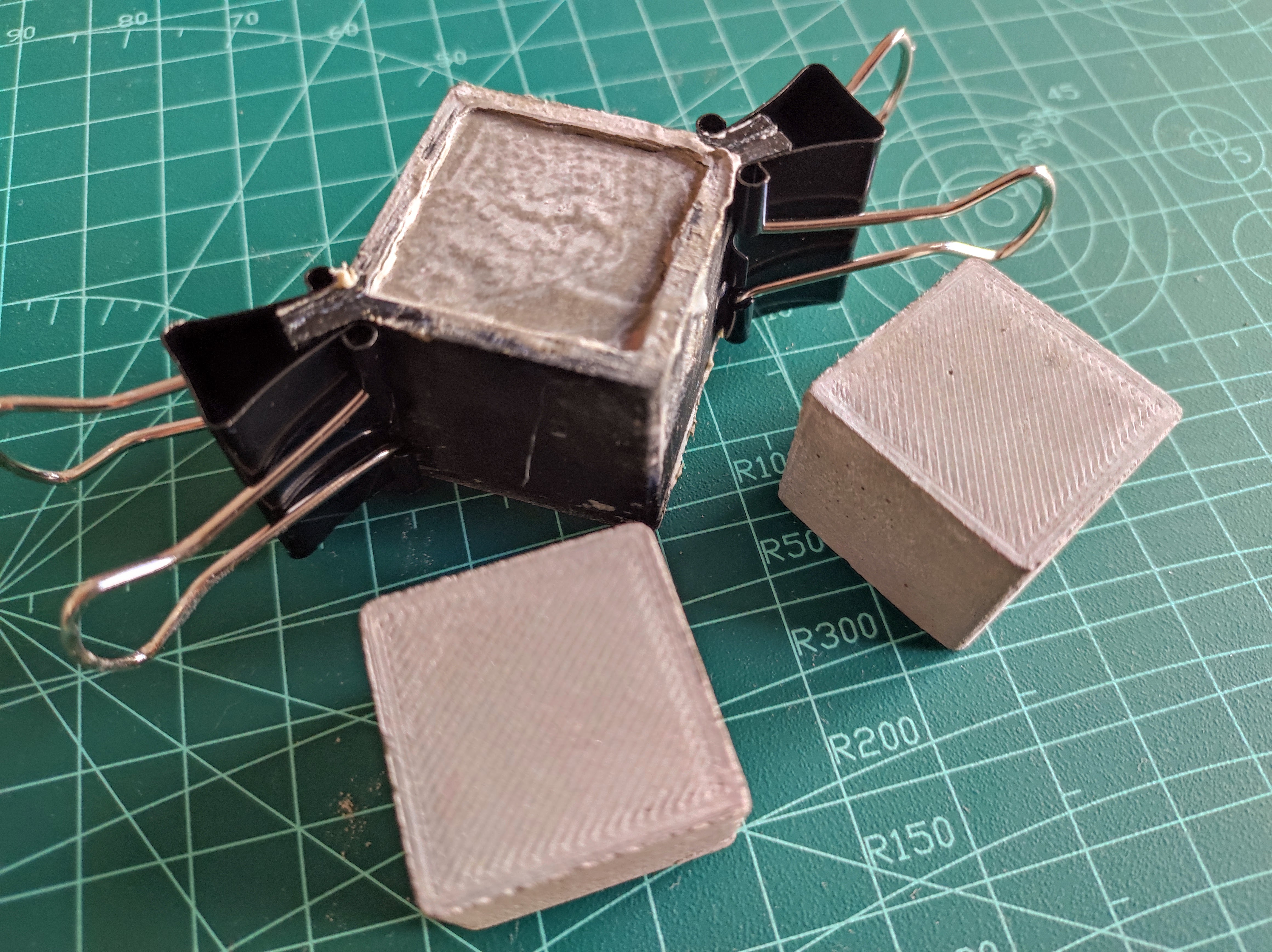 Small concrete cube