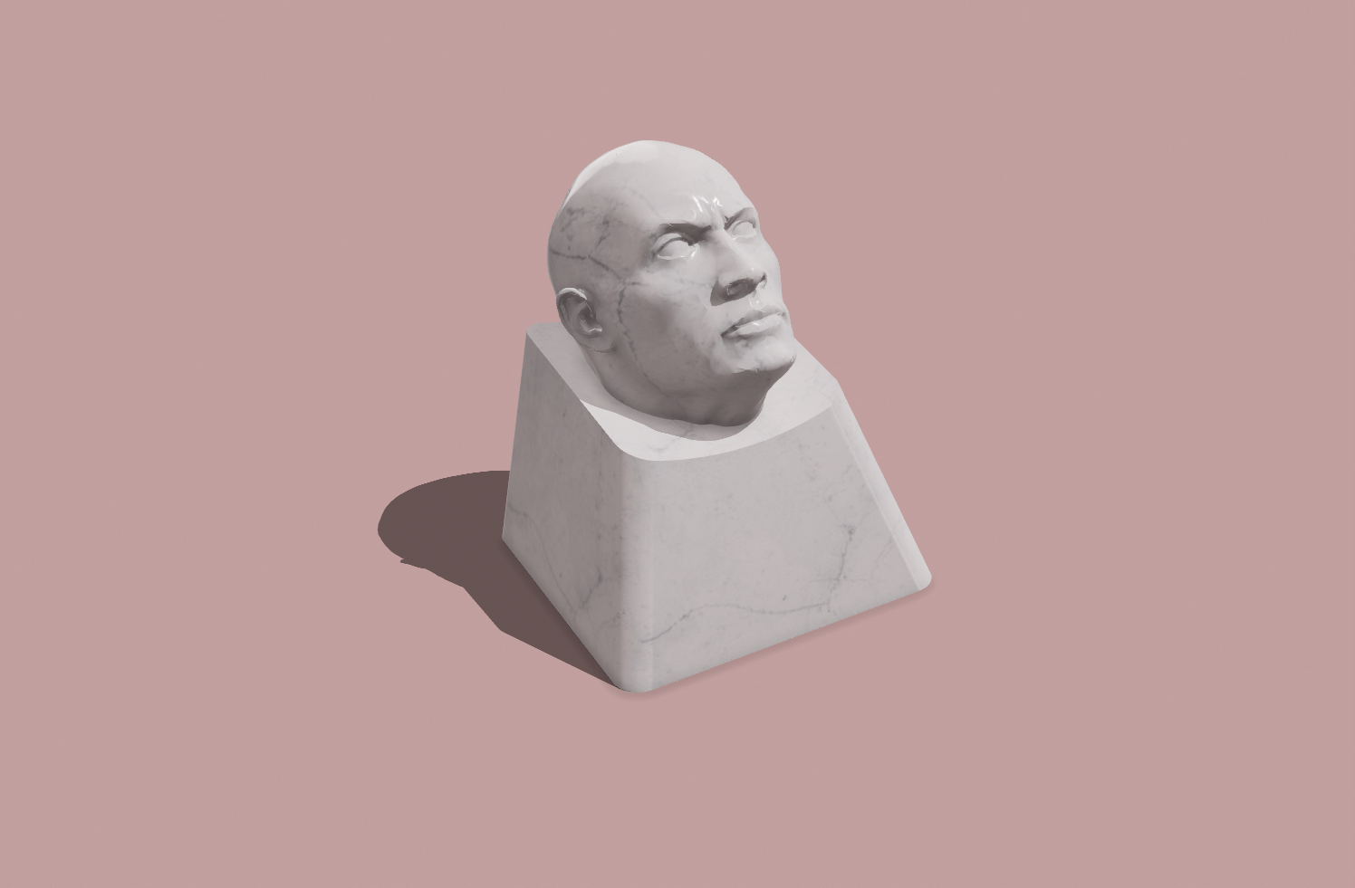 The Rock Keycap