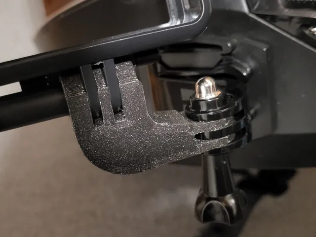 GoPro 90 degree Adapter Horizontal right angle large