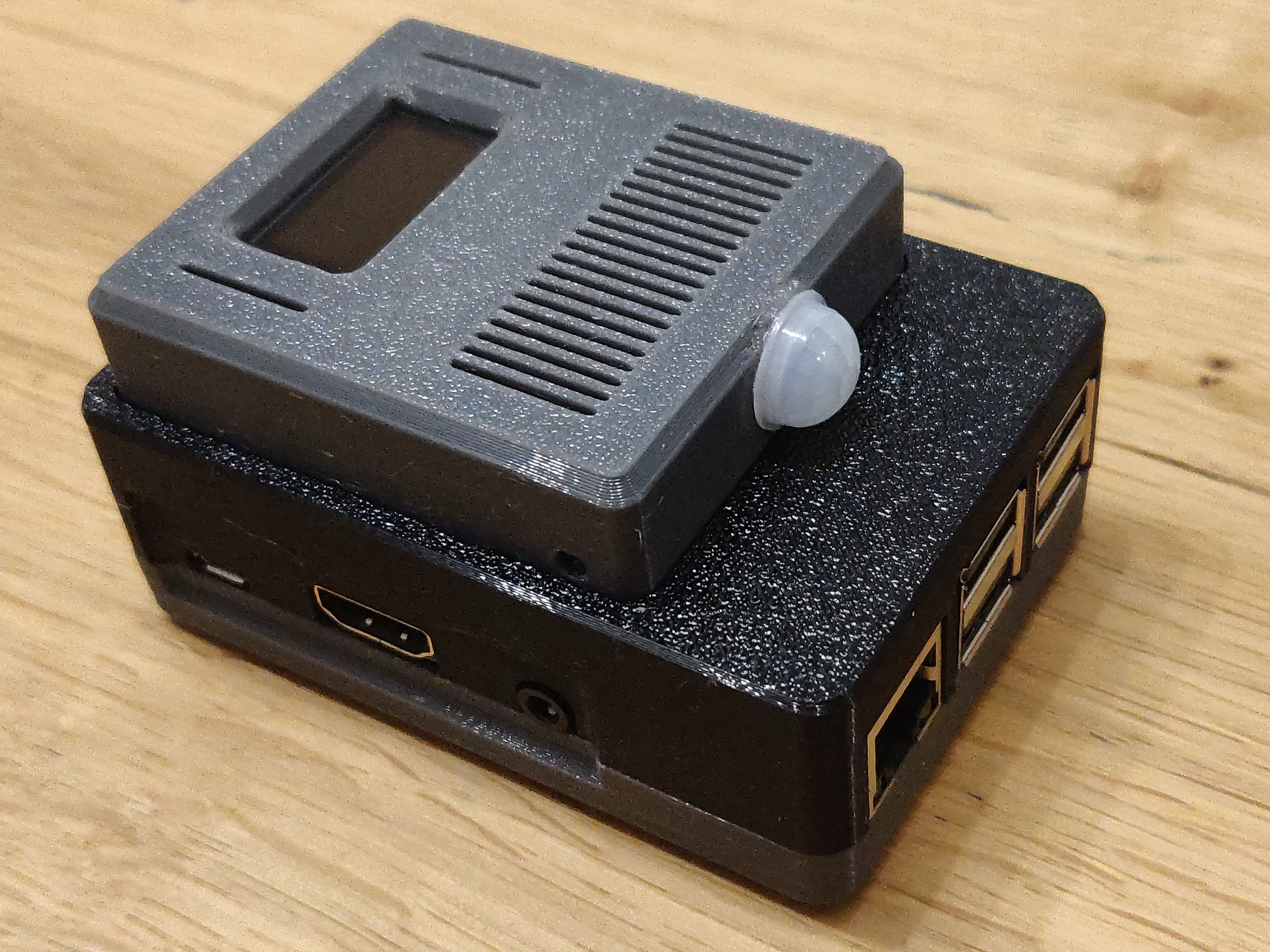 Miniatura 8 do modelo 3D OLED and PIR Sensor Module