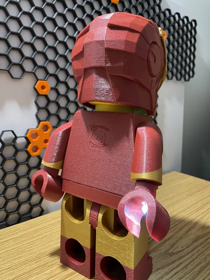 Lego Ironman TF3D by Sento_om | Download free STL model | Printables.com
