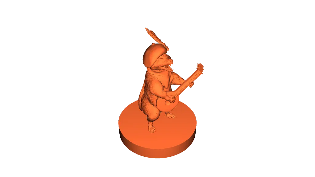 Raccoon Bard by MZ4250 | Download free STL model | Printables.com