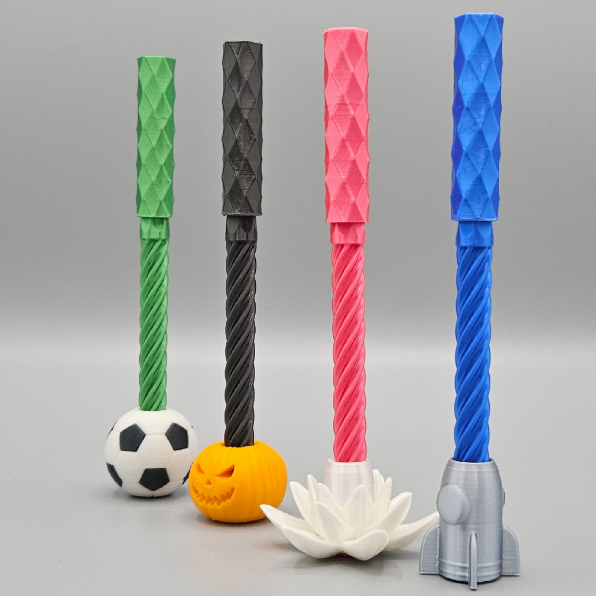 Customizable Snap-On Fidget Pen