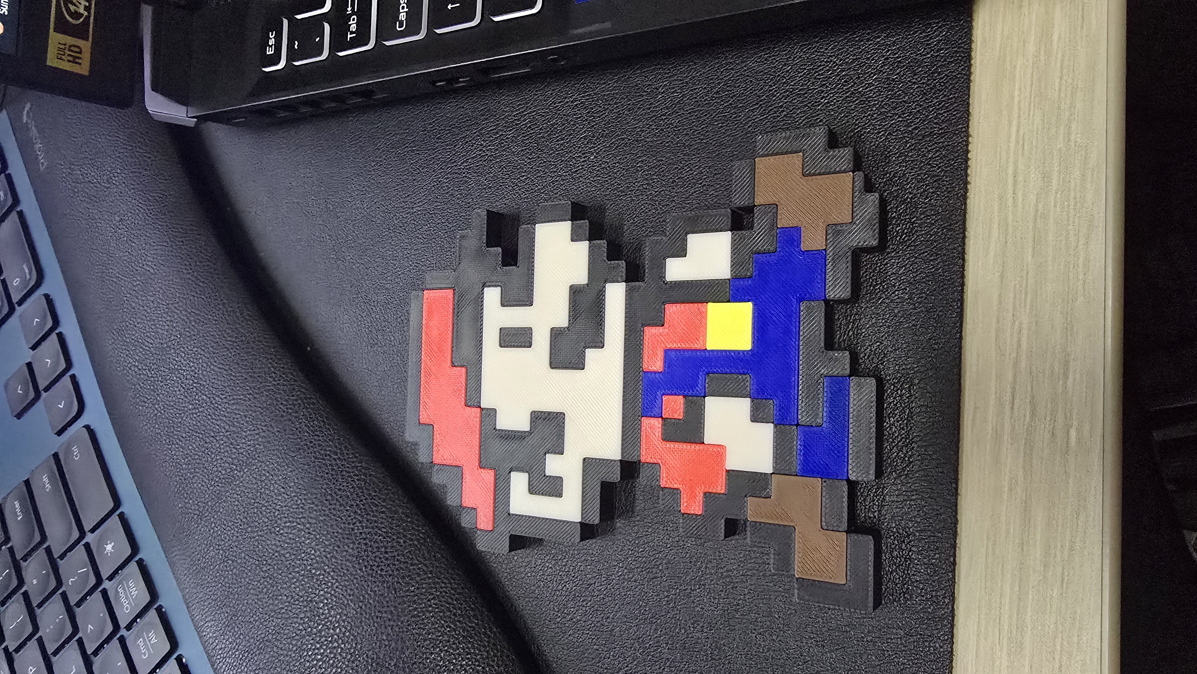 Pixel Mario Wall Art