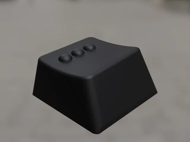 braille letter l - Cherry MX Keycap