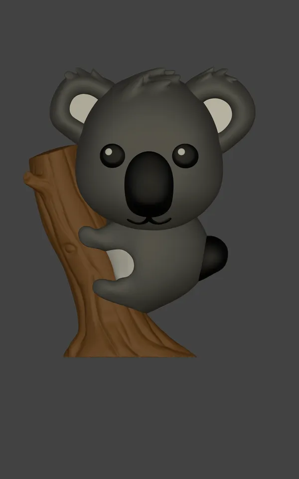 Fichier STL gratuit Porte-clés bébé Koala 🐨・Idée pour impression 3D à  télécharger・Cults