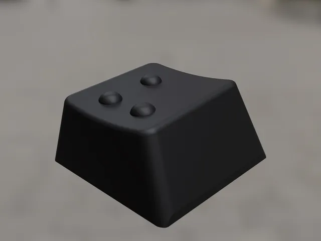 braille letter u - Cherry MX Keycap