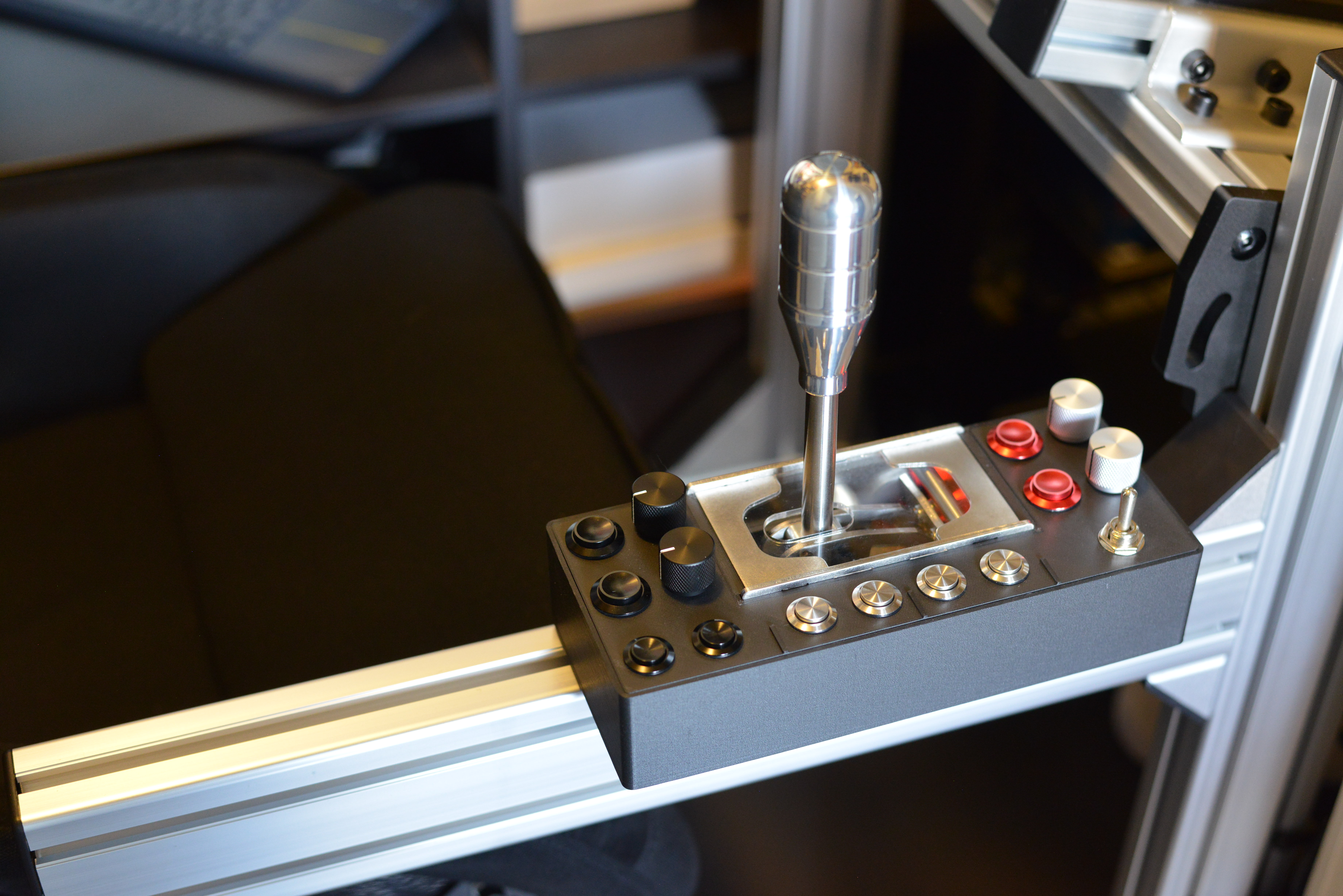 Button Box for Aiologs Sequential Shifter by fourfour, Download free STL  model