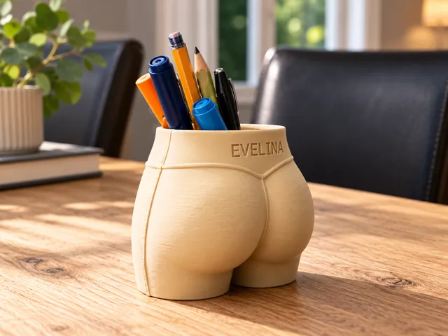 „Booty“ Stiftehalter – Personalisierbar & Stylisch