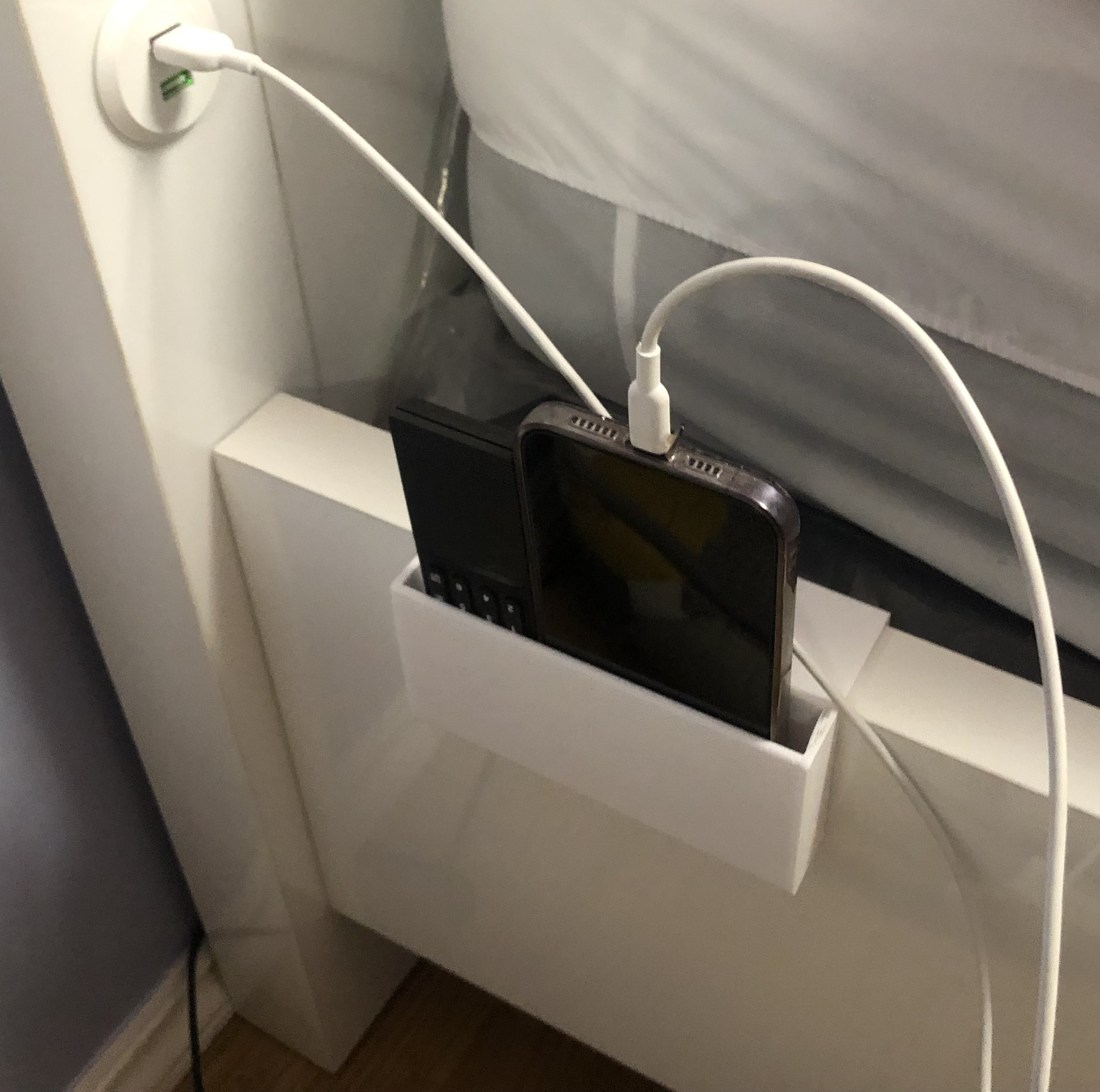 Bed Pocket Phone & Remote Holder