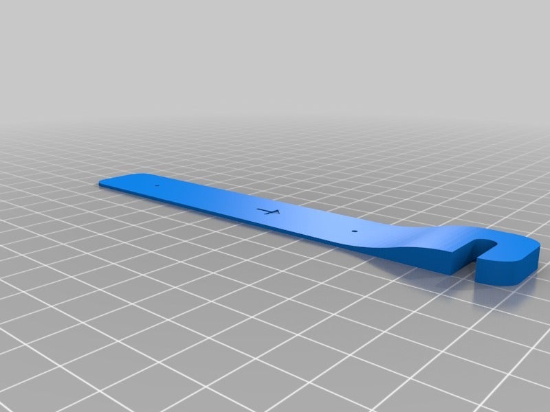 Miniatura 5 do modelo 3D Keyboard Wall Mount