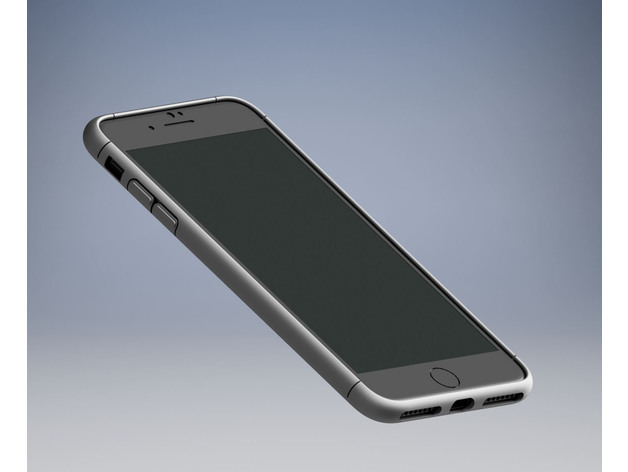 Miniatura 2 do modelo 3D Apple® iPhone 7 - 8 plus+ case