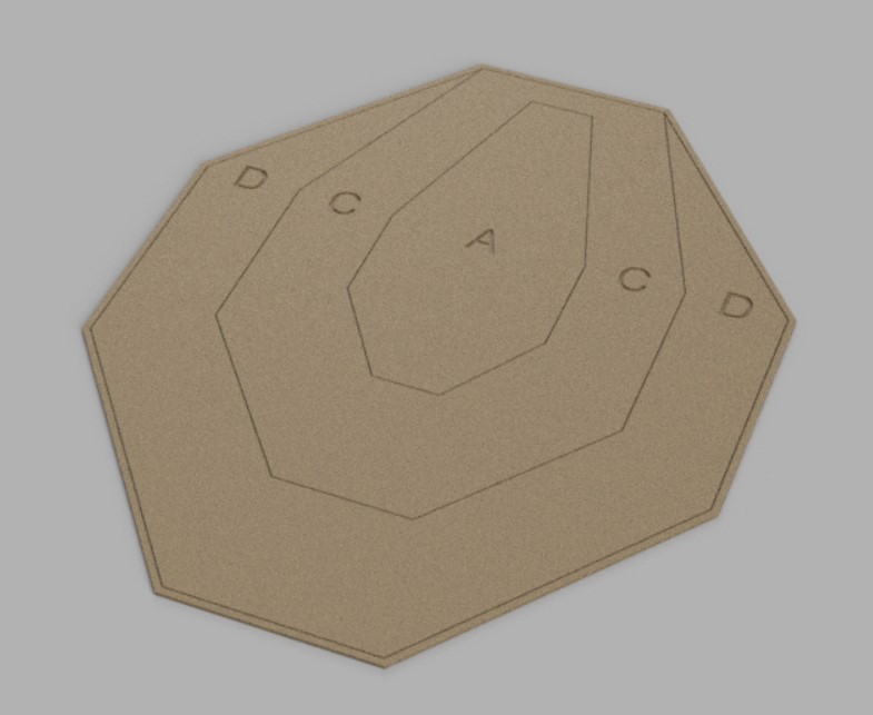 IPSC target - from full scale to super small