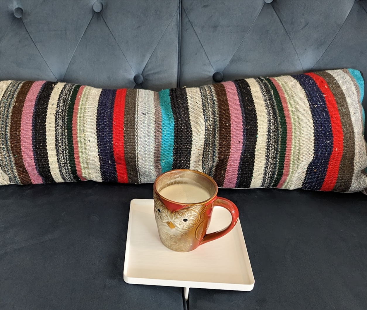 Couch Table Tray with fin