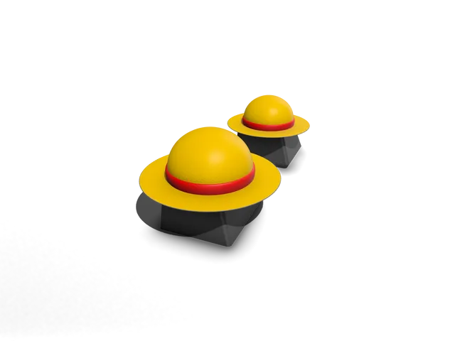 Luffy's Straw Hat One Piece - keycaps