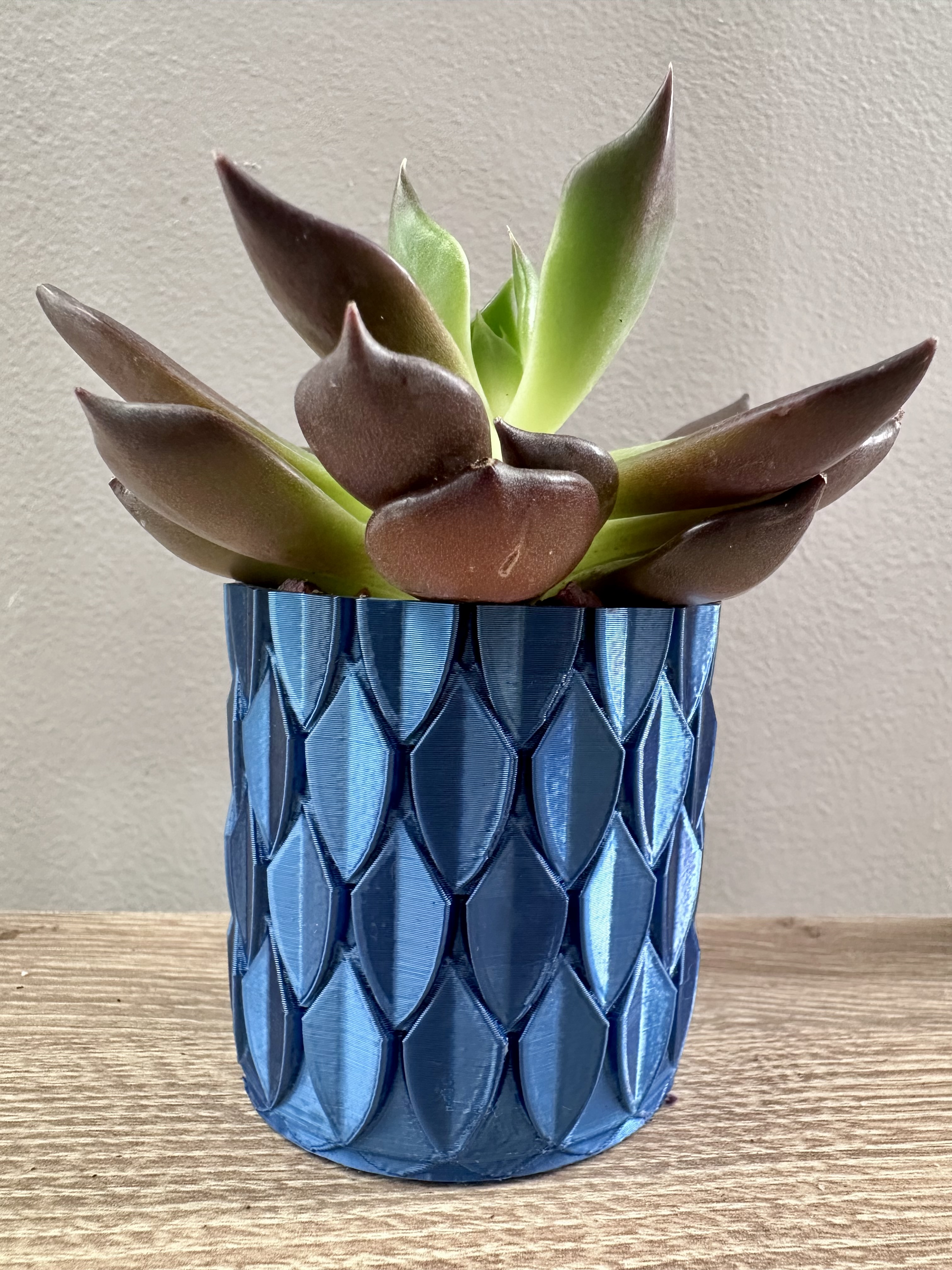Scales pot planter
