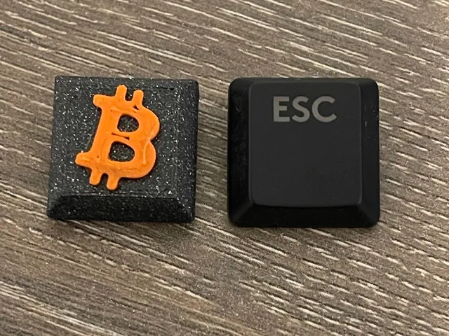 Bitcoin keycap for Logitech G915 TKL