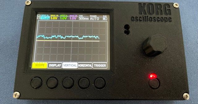 Cover plate for KORG Nu:Tekt NTS-2 Oscilloscope by Simon