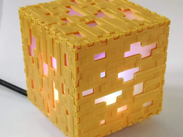 Minecraft lamp