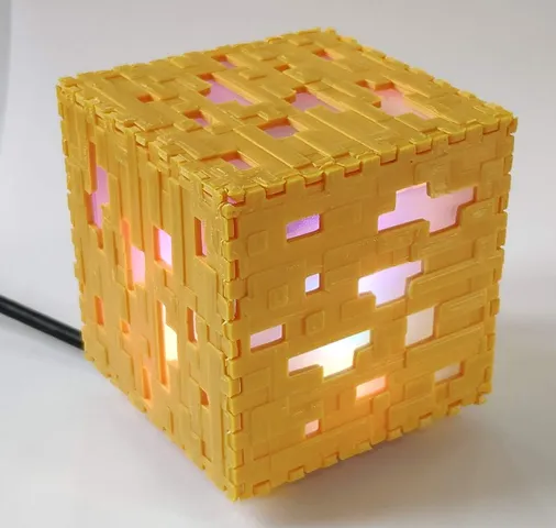 Minecraft lamp