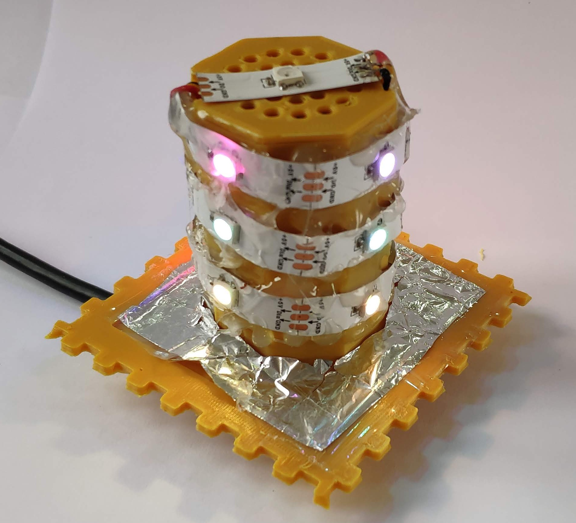 Miniatura 2 do modelo 3D Minecraft lamp