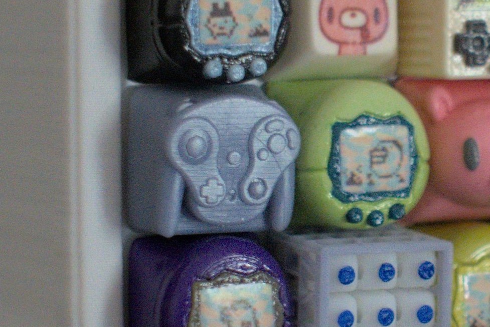 Wavebird artisan keycap for MX style stems