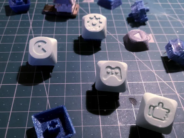 23 keys for cherry MX/Kaylh (with basic key layout step file)