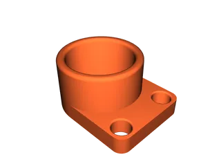 20mm Linear rod support bush. by Dave | Download free STL model ...