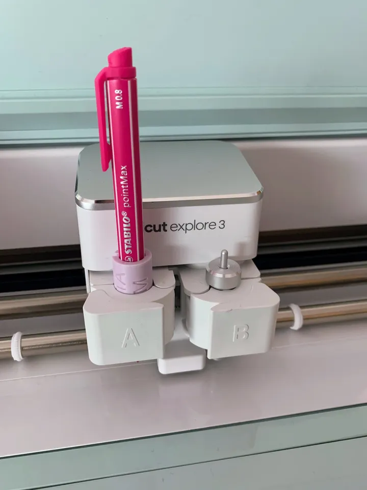 Cricut Stabilo PointMax Adapter by JRM | Download free STL model ...