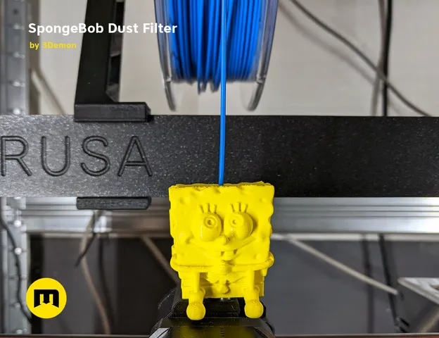 SpongeBob filament dust filter