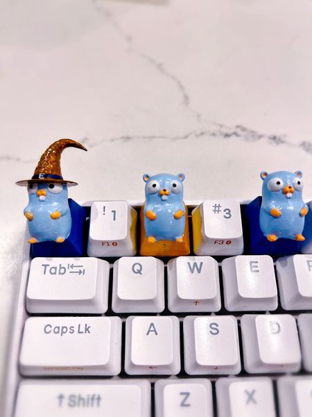 Gopher Artisan Keycaps for Cherry MX Steam by CommonWhisper | Download ...