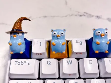 Gopher Artisan Keycaps for Cherry MX Steam