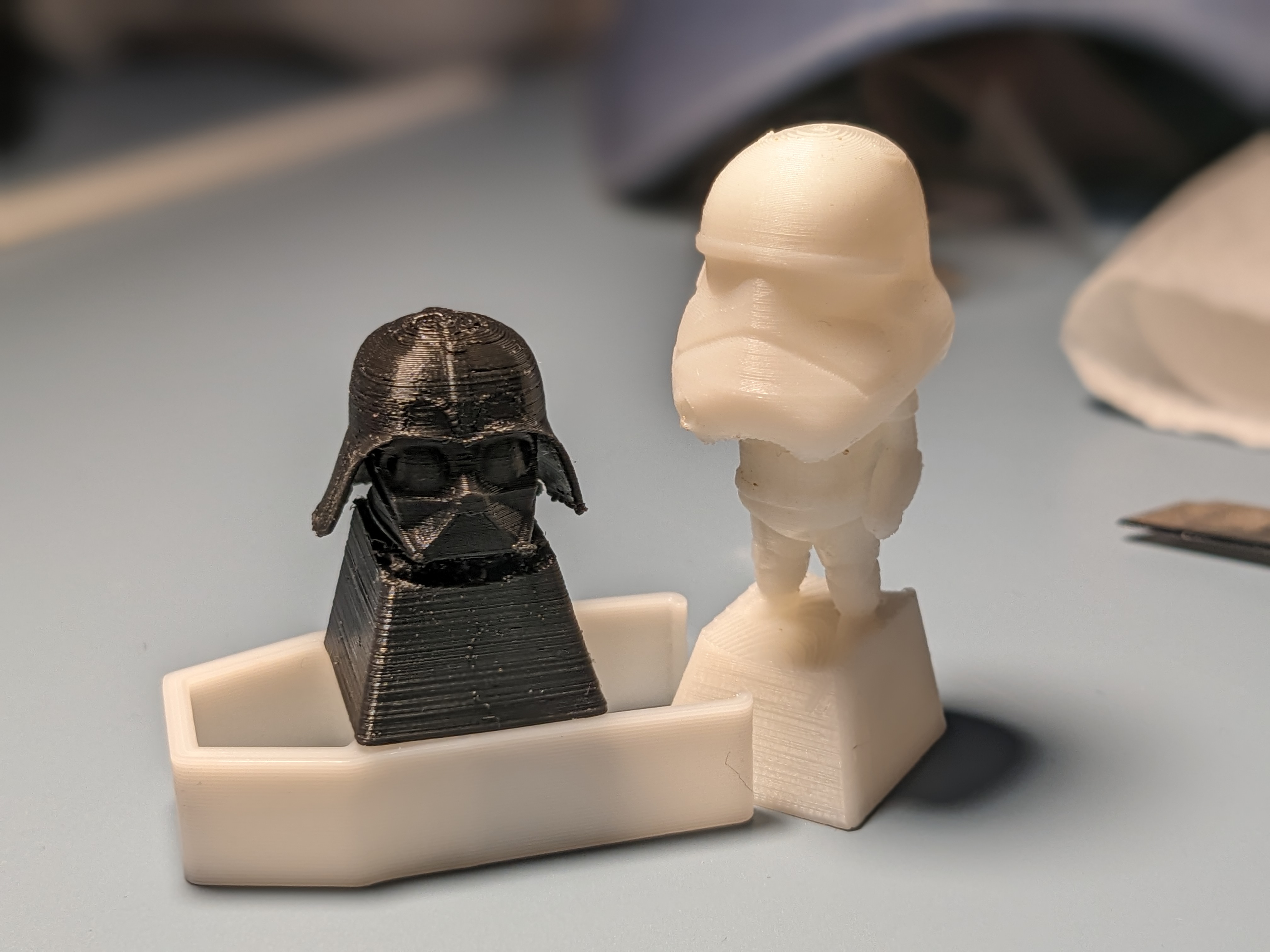 Star Wars Key Caps - Darth Vader and Stormtrooper