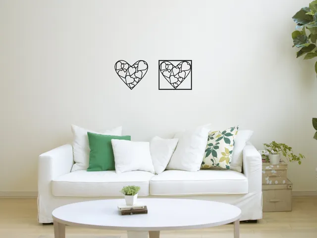 Wall Decor Hearts