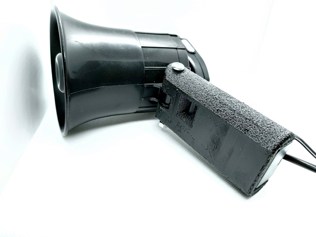 Megaphone Handle by Razzer09 Download free STL model