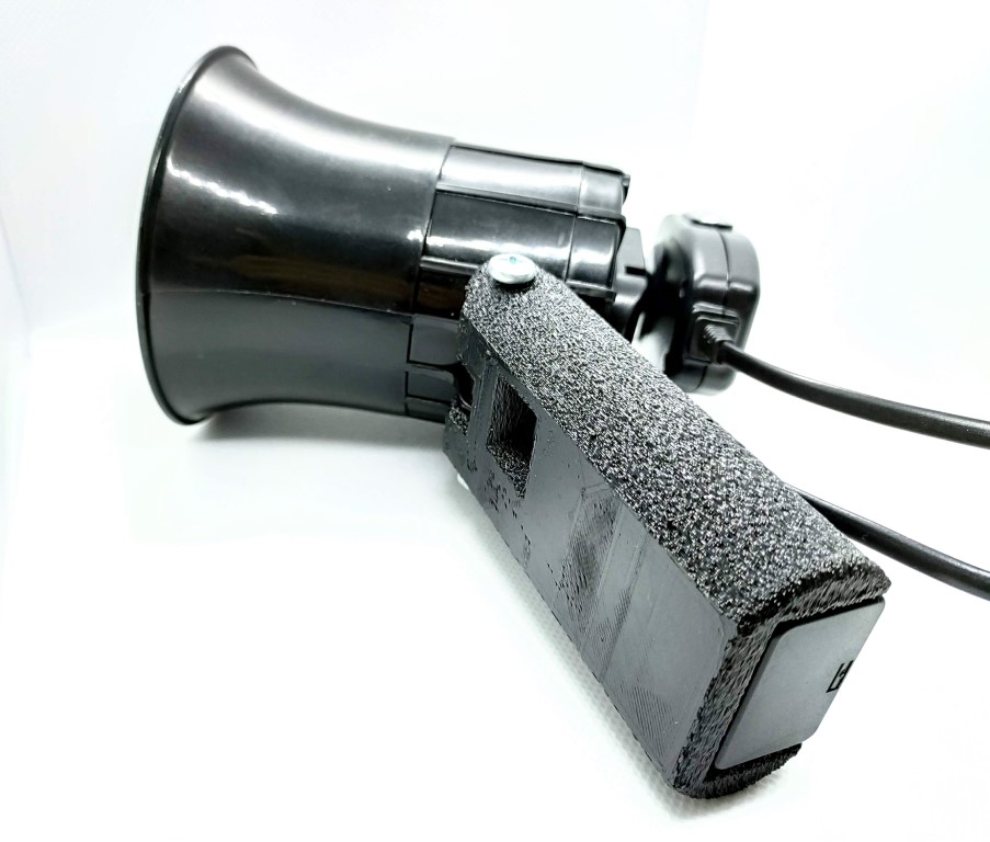 Megaphone Handle by Razzer09 Download free STL model