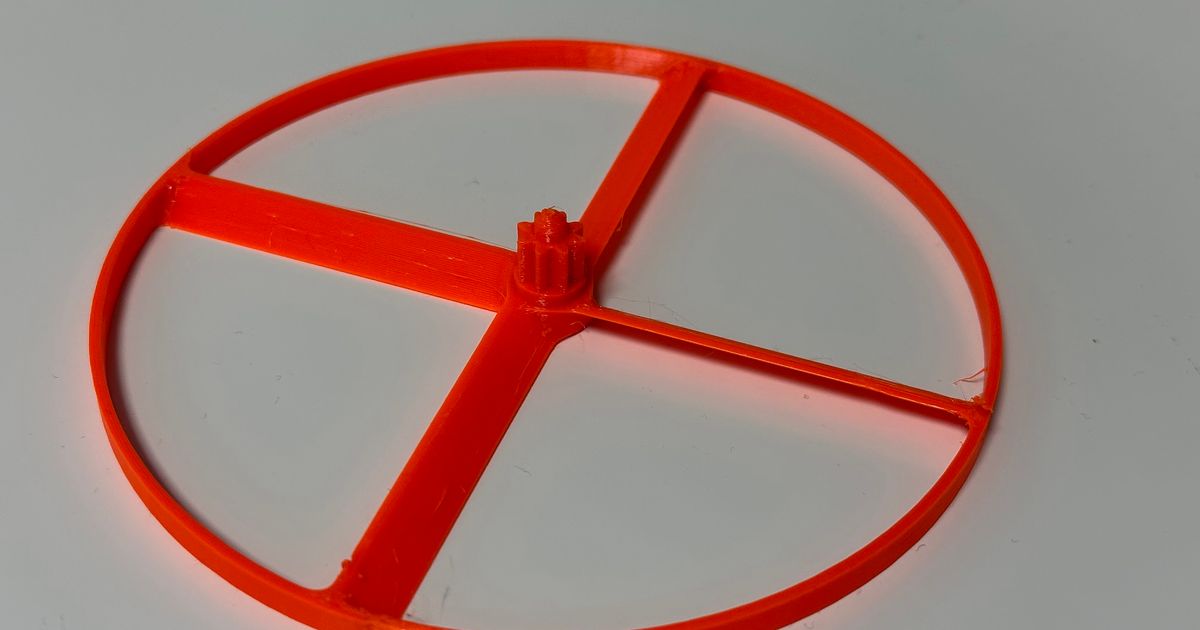 Large flying propeller by TinTon | Download free STL model | Printables.com