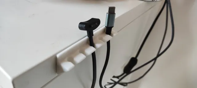 Cable Holder with magnet holes