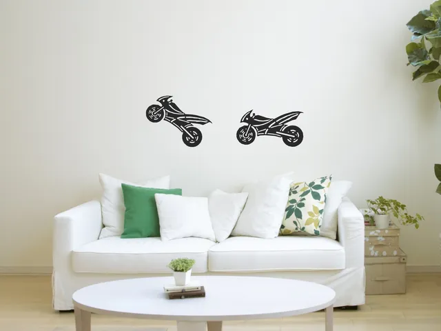 Motorcycle Wall Decor