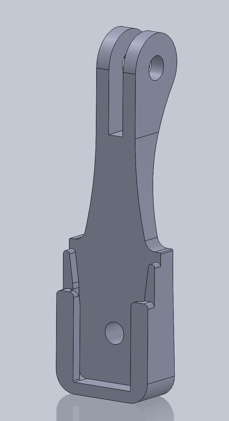 GoPro Mount for Moon bike light by Heath Stephenson Download free STL