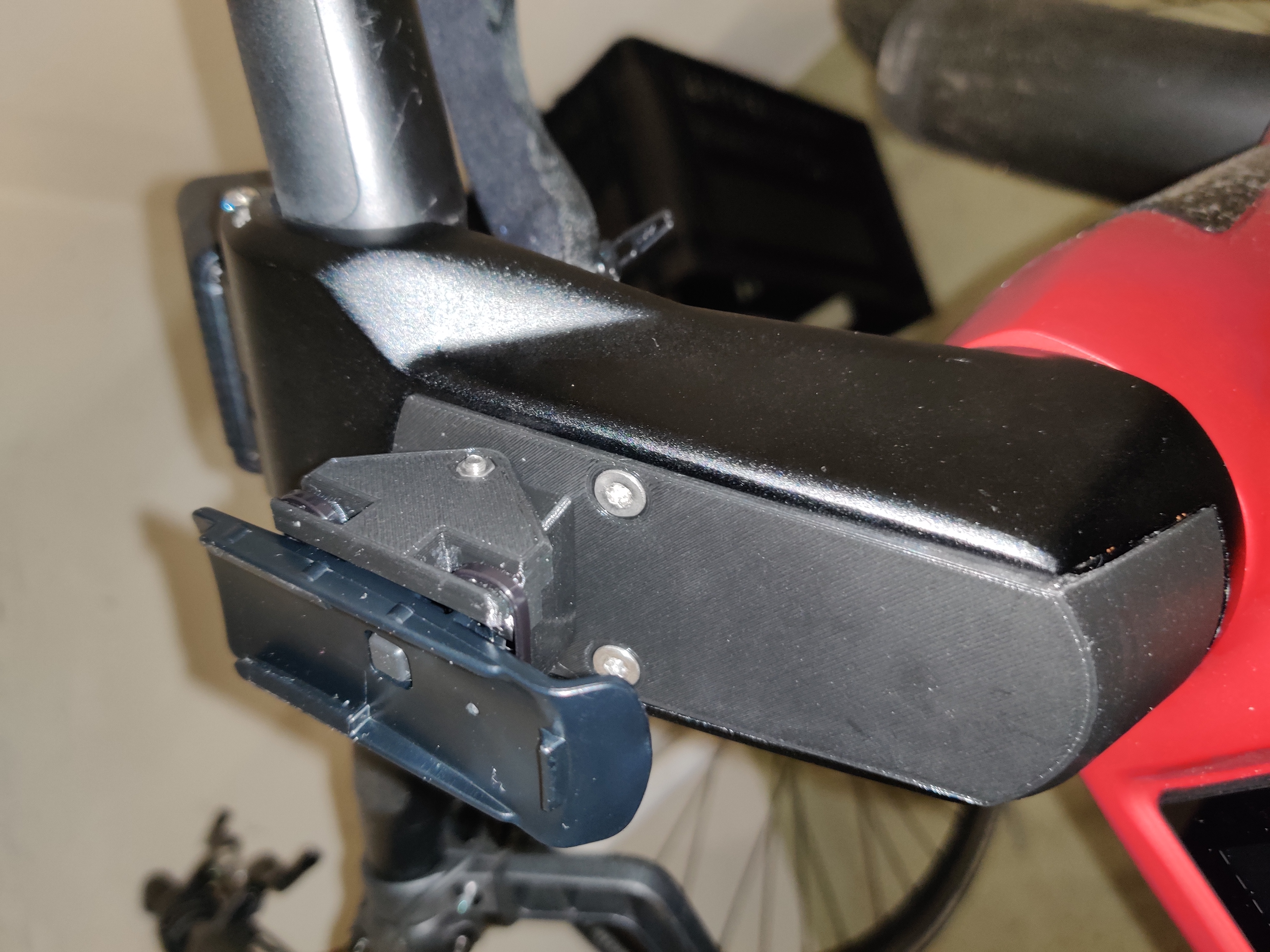 STROMER ST3 - Comfort Stem Cover Plate for Garmin Oregon Bike Mount - Adjustable Angle