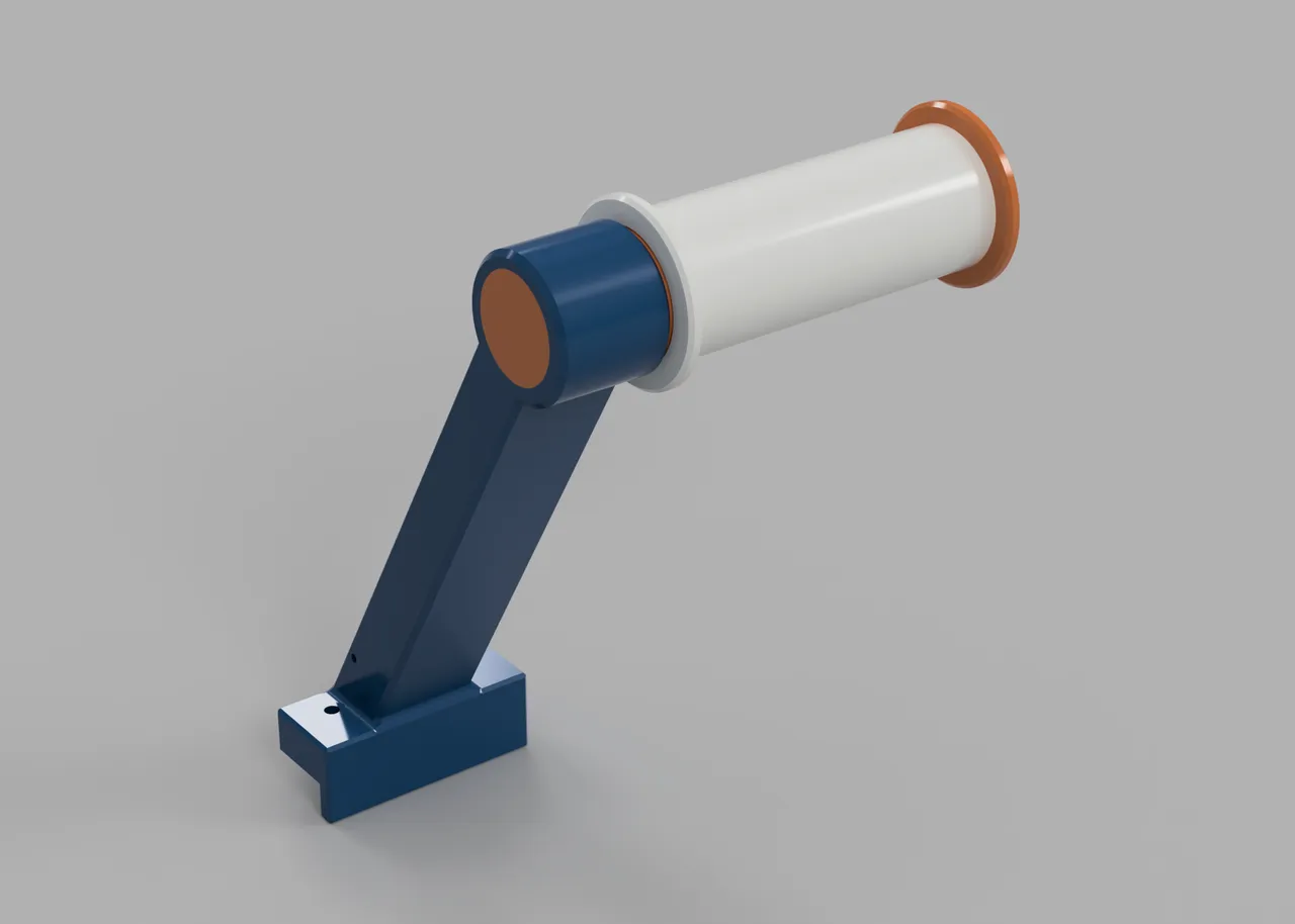 Elegoo Neptune 3 Pro Filament Spool Holder (Spacing Saving Type) by  CartoonishNerd, Download free STL model
