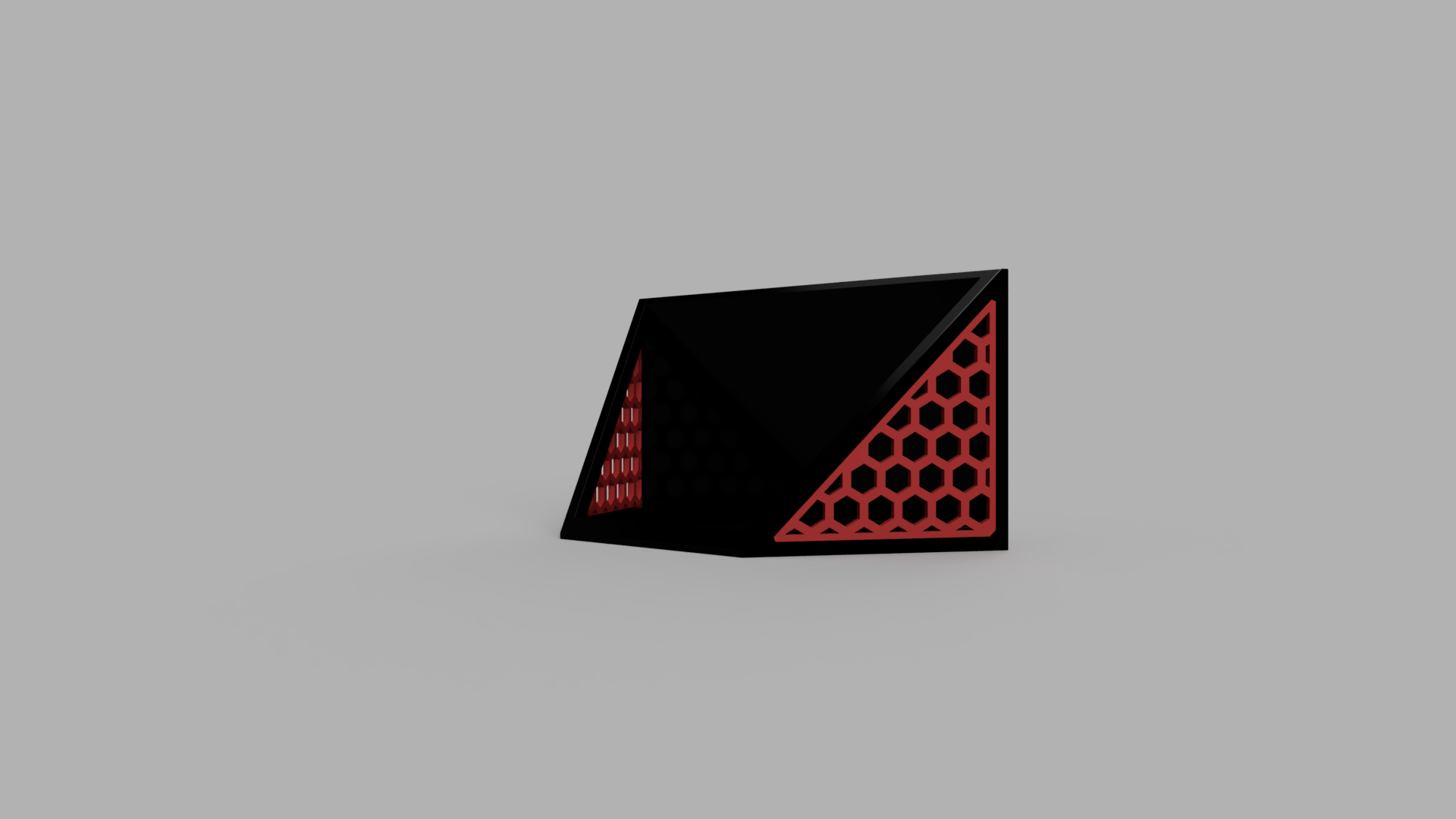 Hexagonal Display Shelf
